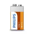 Brand New Philips Battery Zinc Carbon 9V 6F22 Long Life Batteries