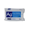 Antibacterial Alcohol Wipes 50-Pack