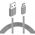 Astrotek 1m USB Lightning Data Sync Charger Grey White Color Cable for iPhone 7S 7 Plus 6S 6 Plus 5 5S iPad Air Mini iPod AT-USBLIGHTNINGW-1M