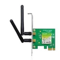 TP-Link TL-WN881ND N300 Wireless N PCI Express Adapter 2.4GHz (300Mbps) 802.11bgn 2x2dBi Detachable Omni Antennas MIMO with Low Profile Bracket TL-WN881ND