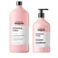 L'Oreal Professional Serie Expert Vitamino Color Shampoo 1.5L & Conditioner 750ml Duo Pack