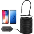 1080P Semi Rigid Inspection Camera 2 MP HD WiFi Borescope Snake Camera Wireless Endoscope with Zoomable Picture and 1800mAh Battery for Android and iOS Smartphone, iPad, Tablet(33FT)