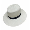 Hand Woven Panama Cooler Outback Hat Summer Breathable Waterproof - Natural