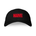 Marvel Franchise Black Steel Adjustable Embroidered Cotton Unisex Logo Cap/Hat