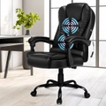 Alfordson Massage Office Chair Executive Recliner Gaming Racing Seat PU Leather