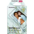 Fujifilm INSTAX Mini Blue Marble Film 10 Pack