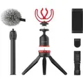 BOYA BY-VG330 Vlogging Kit - BY-MM1 Mini Tripod, Cold Shoe Mount & Phone Clamp - Black