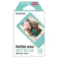Fujifilm INSTAX Mini Blue Frame Film 10 Pack (Triple Pack)