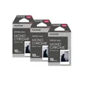 Fujifilm INSTAX Mini Monochrome Film 10 Pack (Triple Pack)