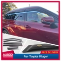 Luxury 6PCS Weather Shields for Toyota Kluger 2021-Onwards Weathershields Window Visors
