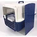 YES4PETS Navy XXXL Dog Puppy Cat Crate Pet Carrier Cage W Tray, Bowl & Removable Wheels
