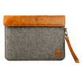 Gecko, felt sleeve for iPad, Samsung and tablet up to 10.2", brown