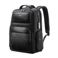 BOPAI Anti-Theft Smart Laptop Backpack & USB Charging Luxury Leather Business Bag B91911