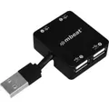 MBEAT UPH110K 4 Port Super Mini USB 2.0 Hub USB 2.0 Plug and Play 4 PORT SUPER MINI USB 2.0