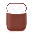 For Apple Airpods Storage Bag Brown Silicone Protective Box