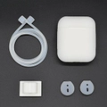 For Apple AirPods Transparent Shockproof Case Set