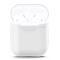 For Apple Airpods Storage Bag White Silicone Protective Box