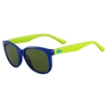 Lacoste Kids Square UV Protection Sunglasses Boys/Girls Eyewear Glasses Blue/GRN