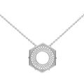 Swarovski Women 45cm Bolt Pendant Necklace Fashion Jewelry w/ Box Crystal/Silver