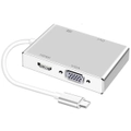 USB-C Type-C Thunderbolt 3 to DVI HDMI VGA USB 3.0 Adapter For Apple Macbook Pro