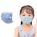 Catzon 20/40/50Pcs Kids Face Masks Disposable 3-Layer Cute Cartoon Patterns-Blue Dog