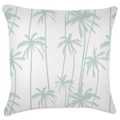 Cushion Cover-With Piping-Tall Palms Mint-60cm x 60cm