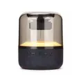 S32 Colorful Respiratory Bluetooth Speaker Glass Subwoofer Creative Transparent LED Light Mini Speaker for Home
