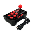 S01 4 In 1 Wired Joystick Switch Handle Game Accessories Street Fighter Fighting Switch Single and Double Game Controller