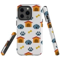 For Apple iPhone 13 Pro Case, Armour Back Cover, Dog Houses