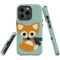 For Apple iPhone 13 Pro Case, Armour Back Cover, Cute Brown Fox