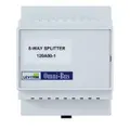LEVITON SECURITY & AUTOMATION OMNI-BUS SPLITTER BOX 8-WAY DIN RAIL