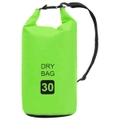 Dry Bag Green 30 L PVC vidaXL