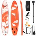 Costway 11' Inflatable stand up paddle board Set SUP surfboard paddleboard kayak 335x75x15cm