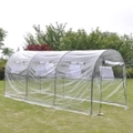 Walk In Tunnel Greenhouse Garden Green House Plant Storage 4.5m Large Outdoor