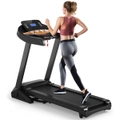 Costway Electric Treadmill 3.75HP/17kmh/ APP Control/12 Preset PROG Auto Incline 420mm Running Walking Machine Home Gym