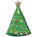Festive Christmas Tree Foil Balloon