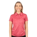 CHORD - Ladies CoolDry Marl Poly Polo - Stitching Detail