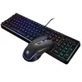 HP KM200 USB Wired Gaming Keyboard and Mouse Combo for Computer, Laptop, PC