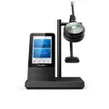 YEALINK WH66 Mono UC DECT Wirelss Headset With Touch Screen, Busylight On Headset, Leather Ear Cushions