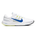 Nike Mens Air Zoom Vomero 15 - White Racer Running Gym Shoes - Blue Black
