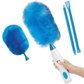 Electric Dust Cleaner Spin Feather Duster Brush