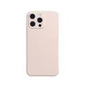 For iPhone 13 Case,Liquid Silicone Flannel Lined Back Cover,Pink