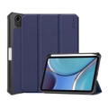 For iPad mini 6 Case,Karst Smart Folio PU Leather Case, 3-fold Cover, Dark Blue