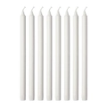20 pack white wax 20cm taper candleabra stick candle for centrepiece
