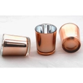 50 x Polished Copper Glass Tealight Candle Holder - Birthday Event Party wedding Decoration