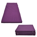 Folding Yoga Purple Mat - Gymnastics Floor Exercise Gym Mat - 180cm*60cm*5cm