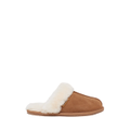 Womens Hush Puppies Cushy Slippers Warm Winter Slip On Shoes Chestnut Suede