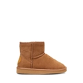 Mens Hush Puppies Lorry Slippers Warm Winter Slip On Chestnut Suede Shoes