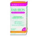 FAB IRON + Vitamin B complex + Zinc Capsules 60