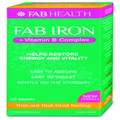 FAB IRON + Vitamin B Complex Tablets 60